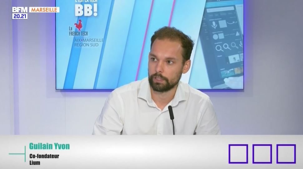 Guilain Yvon, ancien élève de la CPGE d’Aristide présente sa startup à BFM TV