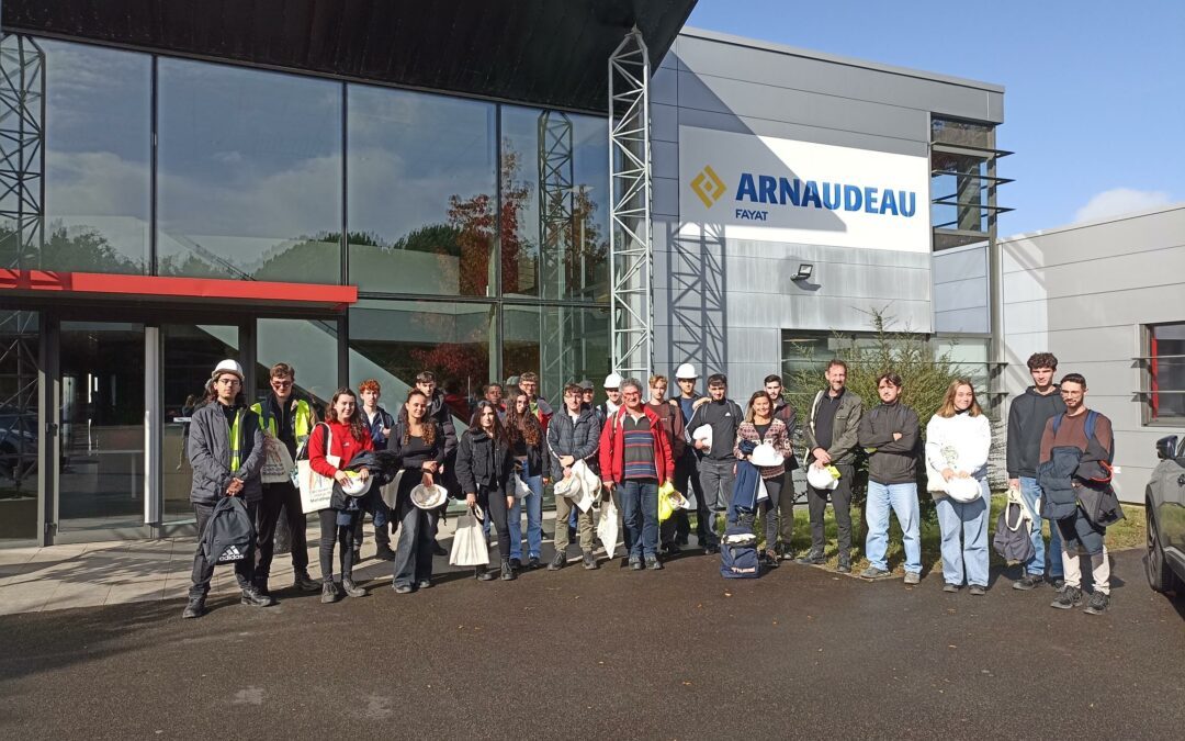 Les BTS AMCR en visite dans une belle entreprise